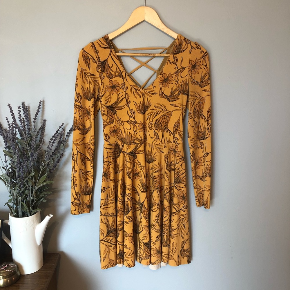 Floral mini dress